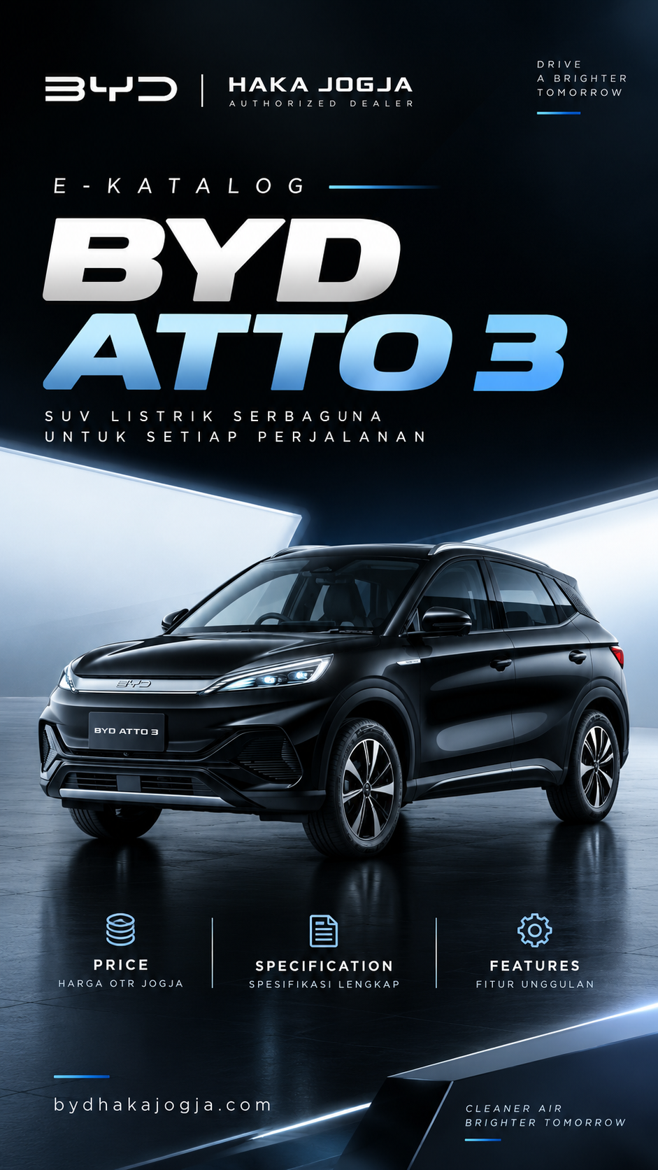 BYD ATTO 3 HAKA Jogja