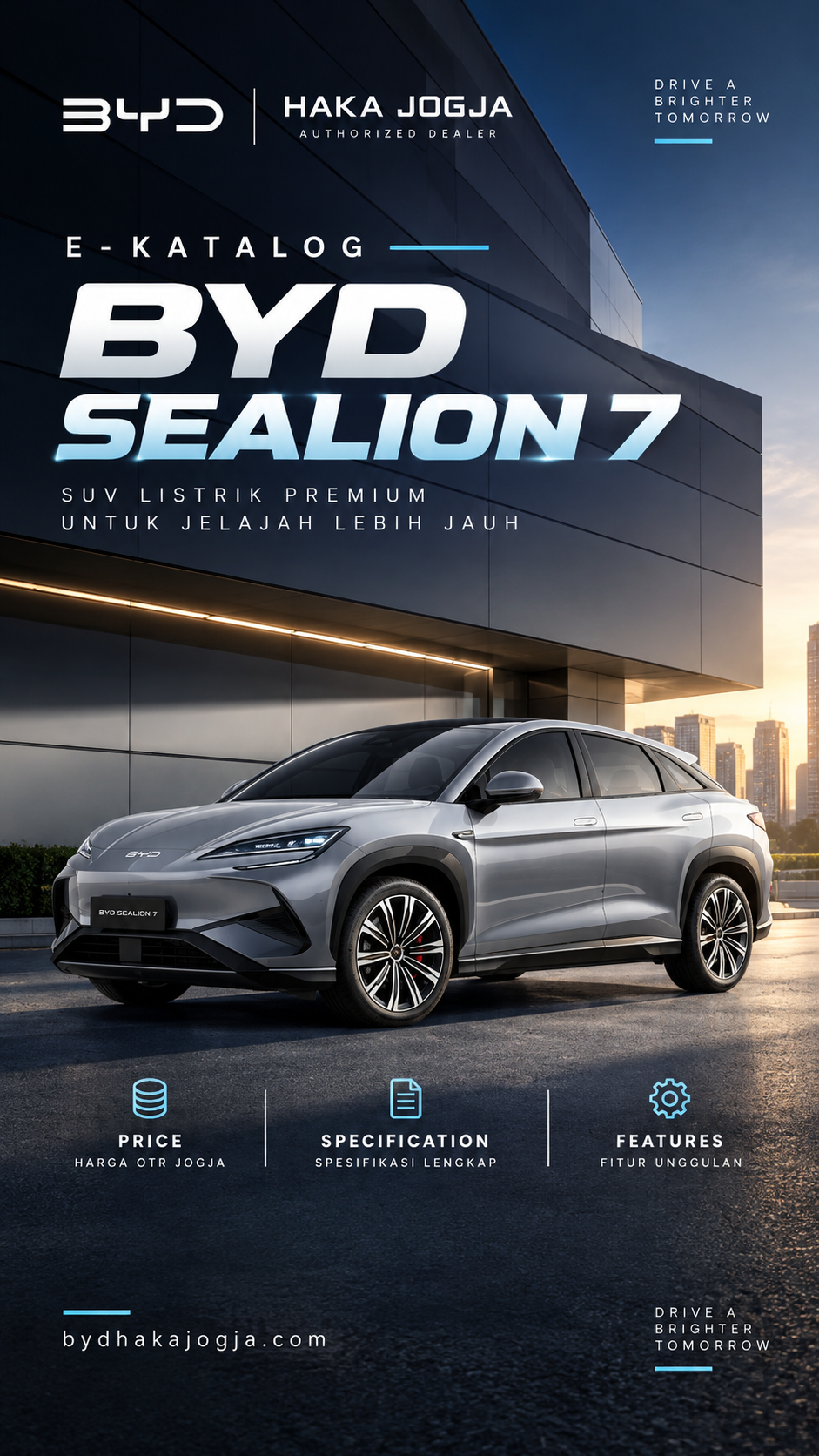 BYD SEALION 7 HAKA Jogja